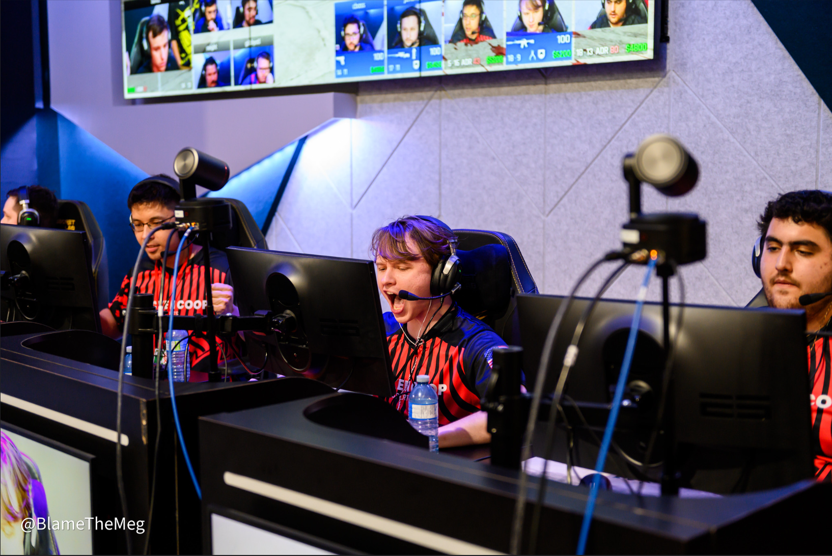 REKMEISTER on stage at Frag19 LAN in Windsor Ontario with Chicken Coop Esports